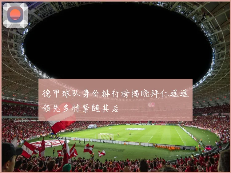 德甲球队身价排行榜揭晓拜仁遥遥领先多特紧随其后