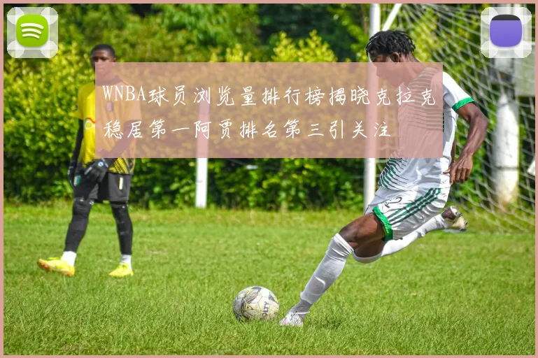 WNBA球员浏览量排行榜揭晓克拉克稳居第一阿贾排名第三引关注